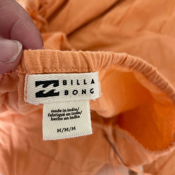 Billabong Orange Cutout Maxi Dress - Picture 6 of 7